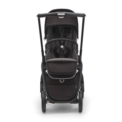 Bugaboo Dragonfly Complete Bundle & Free Bugaboo Giraffe Baby Rocker - Black/Midnight Black