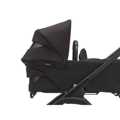 Bugaboo Dragonfly Complete Bundle & Free Bugaboo Giraffe Baby Rocker - Black/Midnight Black