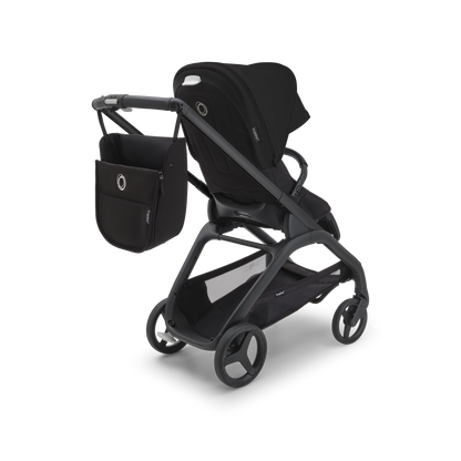 Bugaboo Dragonfly Pushchair & Free Bugaboo Giraffe Baby Rocker - Black/Midnight Black