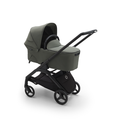 Bugaboo Dragonfly Complete Bundle & Free Bugaboo Giraffe Baby Rocker - Black/Forest Green