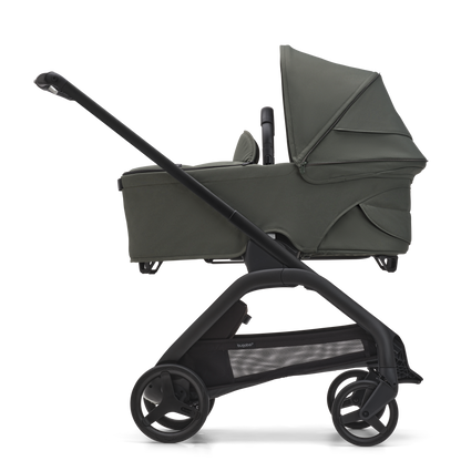 Bugaboo Dragonfly Complete Bundle & Free Bugaboo Giraffe Baby Rocker - Black/Forest Green