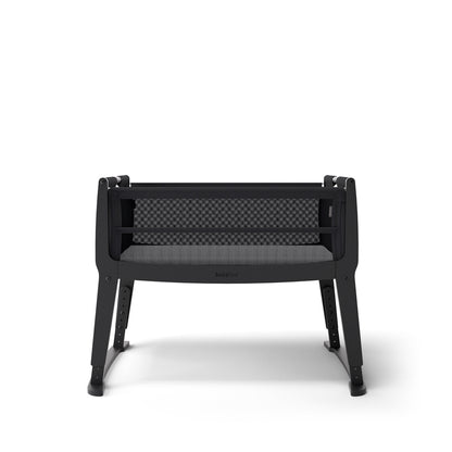 SnuzPod Studio Bedside Crib with mattress - Brooklyn Graphite