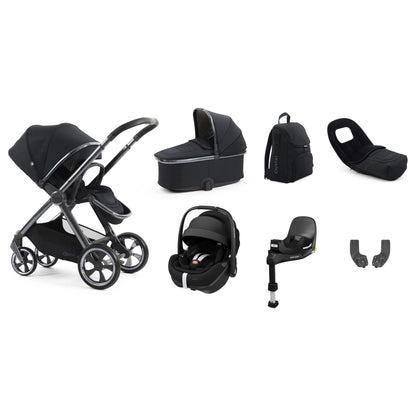 Babystyle Oyster 4 Luxury Pebble 360 Pro2 Bundle - Carbonite