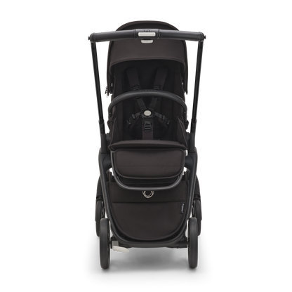 Bugaboo Dragonfly Pushchair & Free Bugaboo Giraffe Baby Rocker - Black/Midnight Black