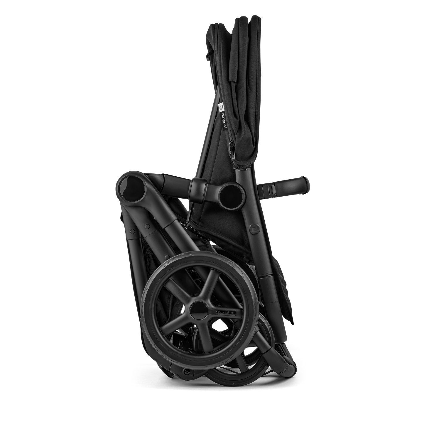 Bugaboo Fox 5 Renew Complete Pushchair Bundle & Free Bugaboo Giraffe Baby Rocker - Black/Dark Cherry