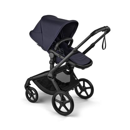 Bugaboo Fox 5 Renew Complete & Free Bugaboo Giraffe Baby Rocker - Black/Deep Indigo