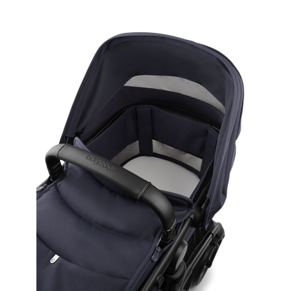 Bugaboo Fox 5 Renew Complete & Free Bugaboo Giraffe Baby Rocker - Black/Deep Indigo