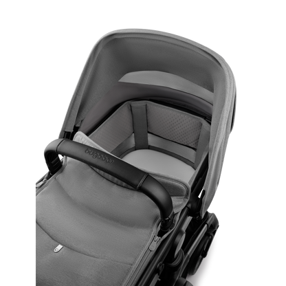 Bugaboo Fox 5 Renew Complete Pushchair Bundle & Free Bugaboo Giraffe Baby Rocker - Graphite/Moon-Grey