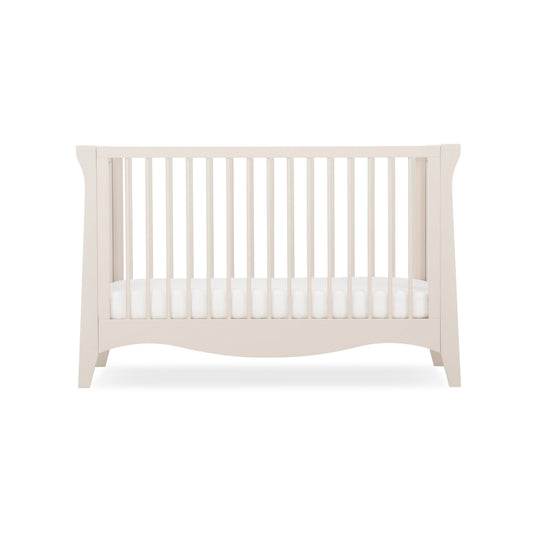 CuddleCo Clara Mini Cot Bed - Cashmere/Ash