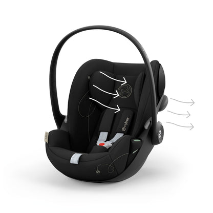 Cybex Cloud G i-Size Car Seat - Moon Black