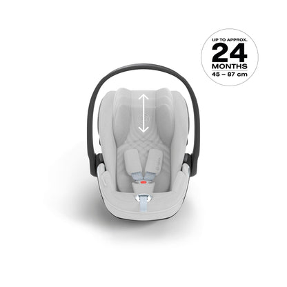 Cybex Cloud T i-Size Plus Car Seat - Platinum White