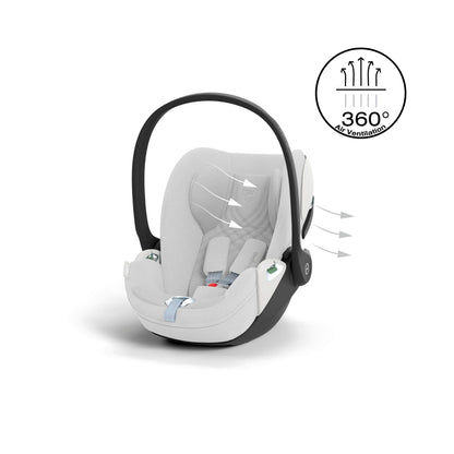 Cybex Cloud T i-Size Plus Car Seat - Platinum White