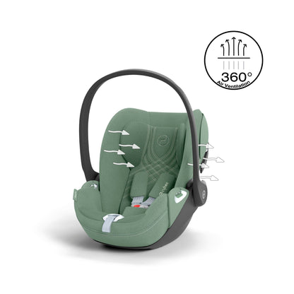 Cybex Cloud T i-Size Plus Car Seat - Leaf Green