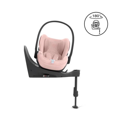 Cybex Cloud T i-Size Plus Car Seat - Peach Pink
