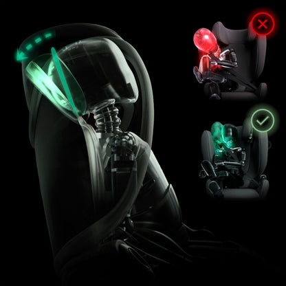 Cybex Solution G2 i-Size Foldable Child Car Seat - Magic Black