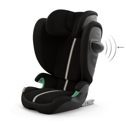 Cybex Solution G2 i-Size Plus Foldable Child Car Seat - Moon Black